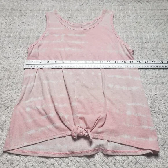 SO Pink Tie‑Dye Sleeveless Top – Girls XL (14/16) - Picture 6 of 7